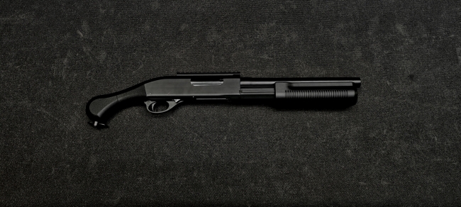 Remington M870 shotgun